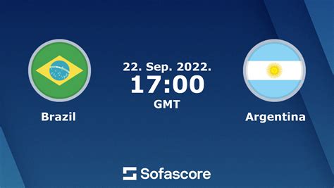 brazil vs argentina sofascore
